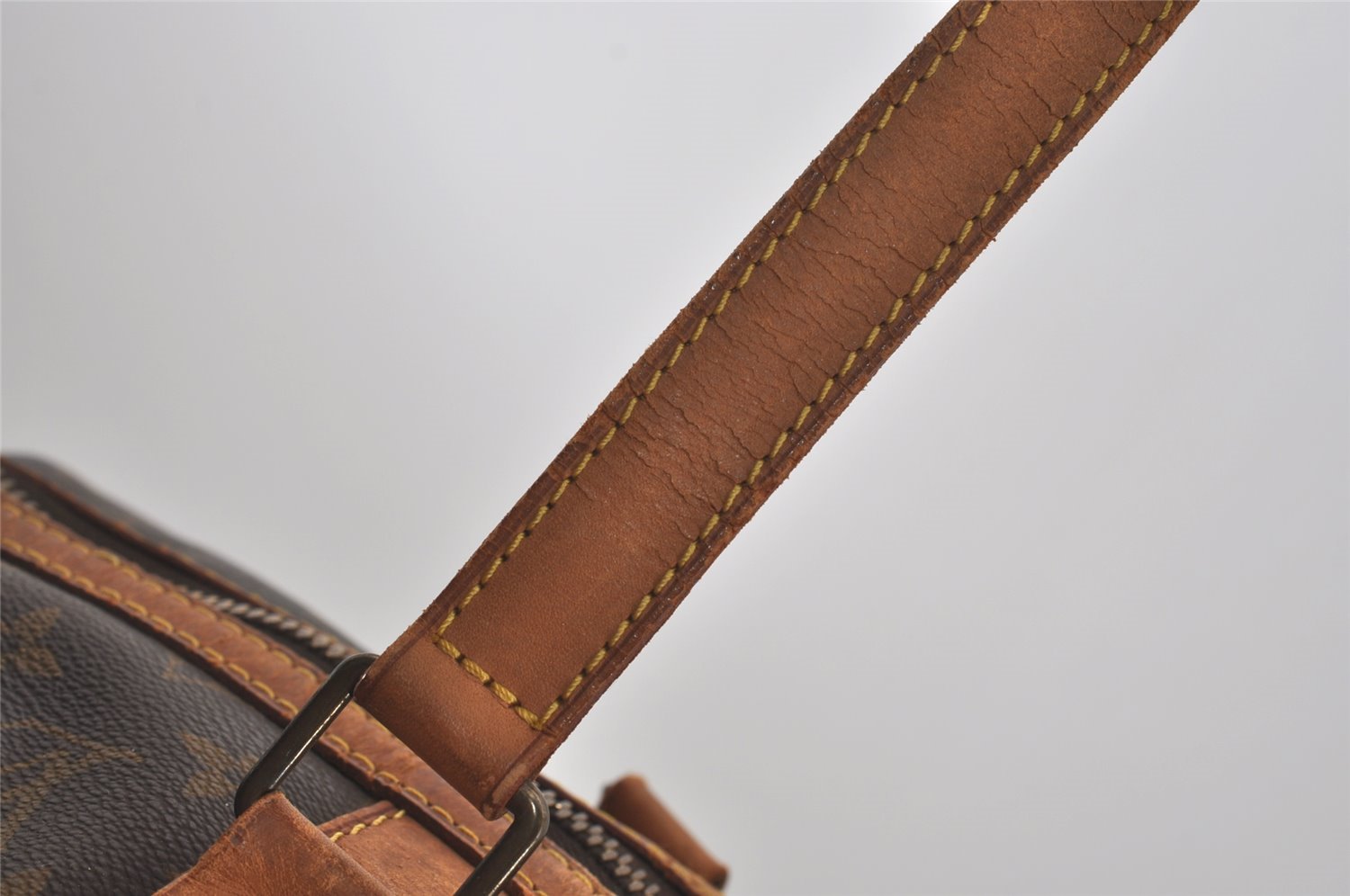 Authentic Louis Vuitton Monogram Sac Souple 45 Hand Boston Bag M41624 LV 4355I