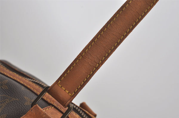 Authentic Louis Vuitton Monogram Sac Souple 45 Hand Boston Bag M41624 LV 4355I