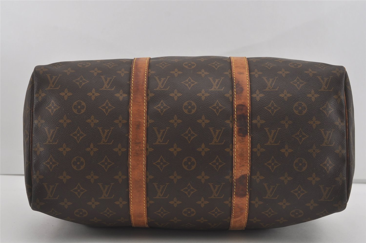 Authentic Louis Vuitton Monogram Sac Souple 45 Hand Boston Bag M41624 LV 4355I