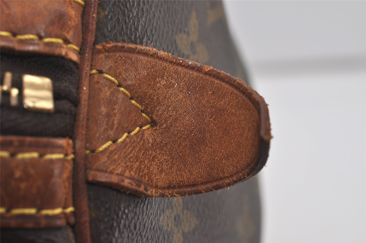 Authentic Louis Vuitton Monogram Sac Souple 45 Hand Boston Bag M41624 LV 4355I