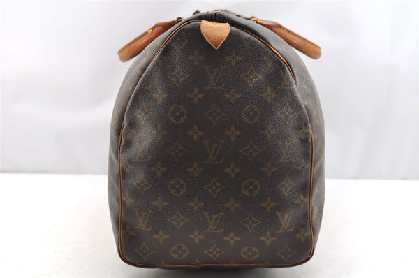 Authentic Louis Vuitton Monogram Keepall 50 Travel Boston Bag M41426 LV 4358I