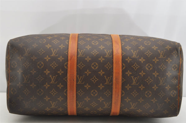 Authentic Louis Vuitton Monogram Keepall 50 Travel Boston Bag M41426 LV 4358I