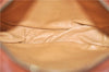 Authentic MCM Visetos Leather Vintage Shoulder Cross Body Bag Purse Brown 4359E