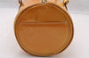 Authentic Louis Vuitton Vernis Bedford Hand Bag Yellow Beige M91006 Junk 4359I