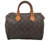 Authentic Louis Vuitton Monogram Speedy 25 Boston Hand Bag M41528 LV Junk 4360I