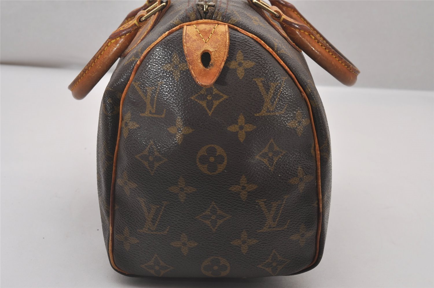 Authentic Louis Vuitton Monogram Speedy 25 Boston Hand Bag M41528 LV Junk 4360I