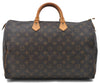 Authentic Louis Vuitton Monogram Speedy 40 Hand Boston Bag M41522 LV 4362D