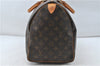 Authentic Louis Vuitton Monogram Speedy 40 Hand Boston Bag M41522 LV 4362D