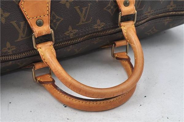 Authentic Louis Vuitton Monogram Speedy 40 Hand Boston Bag M41522 LV 4362D