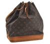 Authentic Louis Vuitton Monogram Noe Shoulder Drawstring Bag M42224 LV 4362I