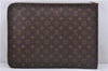 Authentic Louis Vuitton Monogram Poche Documents Document Case M53400 LV 4363D