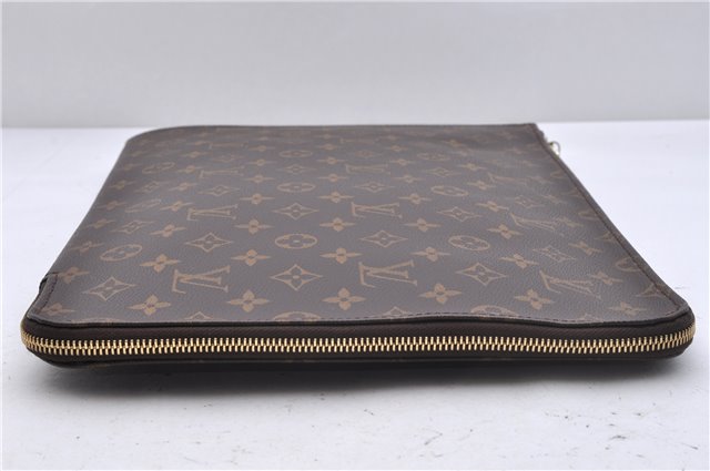Authentic Louis Vuitton Monogram Poche Documents Document Case M53400 LV 4363D