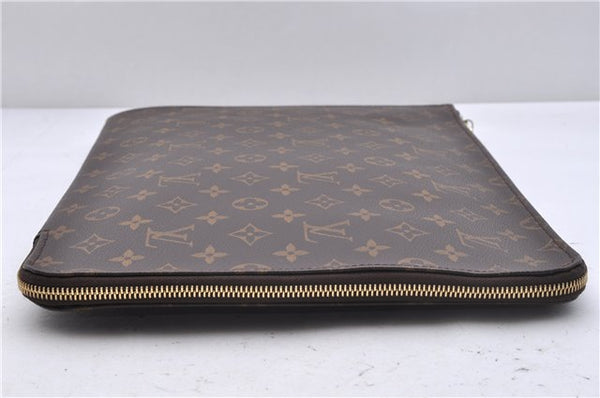Authentic Louis Vuitton Monogram Poche Documents Document Case M53400 LV 4363D