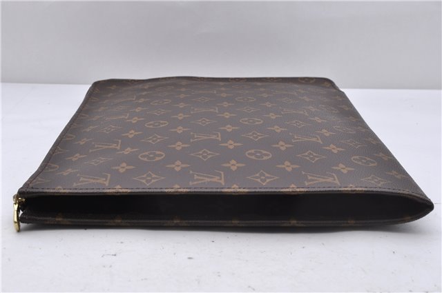 Authentic Louis Vuitton Monogram Poche Documents Document Case M53400 LV 4363D