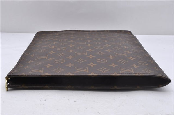 Authentic Louis Vuitton Monogram Poche Documents Document Case M53400 LV 4363D