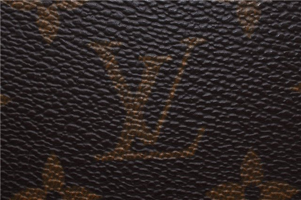 Authentic Louis Vuitton Monogram Poche Documents Document Case M53400 LV 4363D