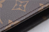 Authentic Louis Vuitton Monogram Poche Documents Document Case M53400 LV 4363D