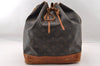 Authentic Louis Vuitton Monogram Noe Shoulder Drawstring Bag M42224 LV 4363I