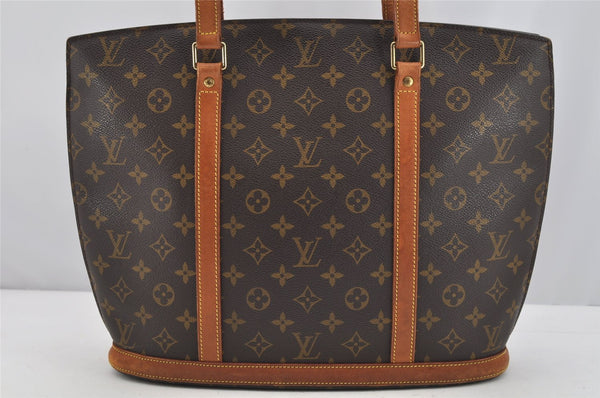 Authentic Louis Vuitton Monogram Babylone Shoulder Tote Bag M51102 LV 4364I