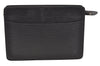 Authentic Louis Vuitton Epi Pochette Homme Clutch Hand Bag Black M52522 LV 4366I