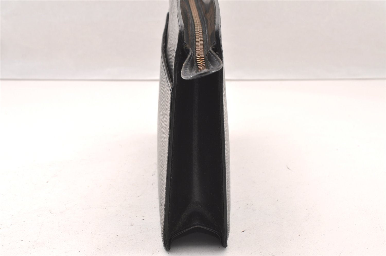 Authentic Louis Vuitton Epi Pochette Homme Clutch Hand Bag Black M52522 LV 4366I