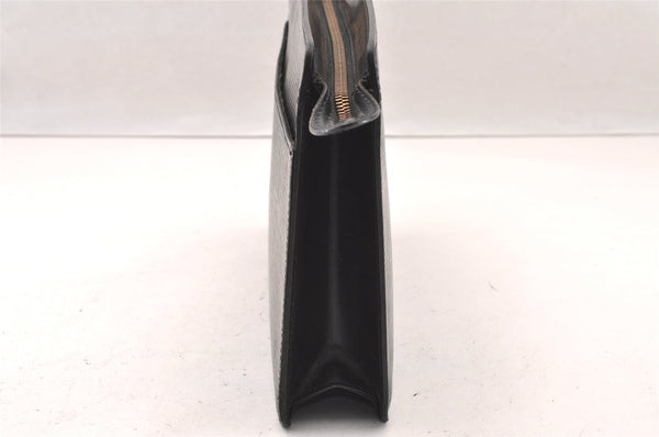 Authentic Louis Vuitton Epi Pochette Homme Clutch Hand Bag Black M52522 LV 4366I