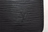 Authentic Louis Vuitton Epi Pochette Homme Clutch Hand Bag Black M52522 LV 4366I