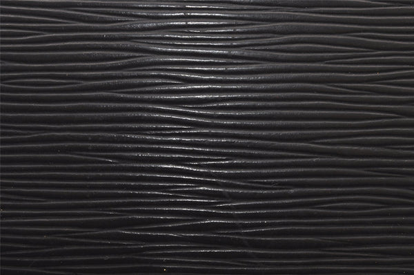 Authentic Louis Vuitton Epi Pochette Homme Clutch Hand Bag Black M52522 LV 4366I