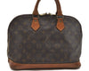 Authentic Louis Vuitton Monogram Alma Hand Bag M51130 LV 4367D