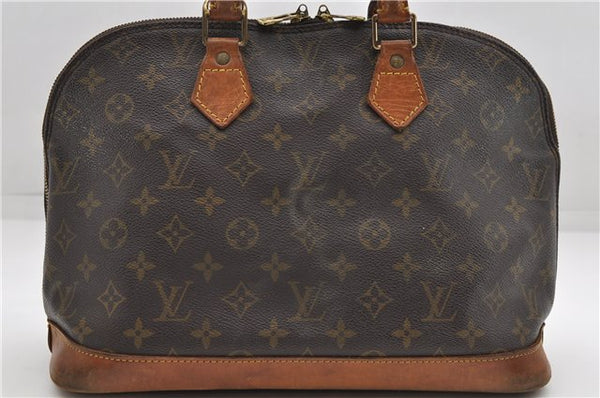Authentic Louis Vuitton Monogram Alma Hand Bag M51130 LV 4367D