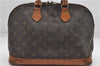Authentic Louis Vuitton Monogram Alma Hand Bag M51130 LV 4367D