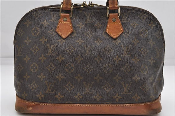 Authentic Louis Vuitton Monogram Alma Hand Bag M51130 LV 4367D