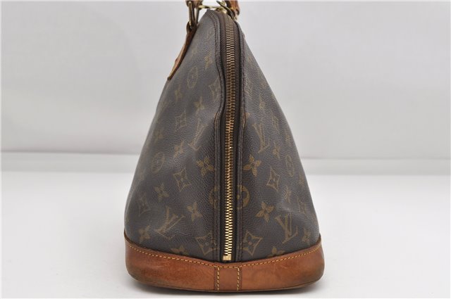 Authentic Louis Vuitton Monogram Alma Hand Bag M51130 LV 4367D