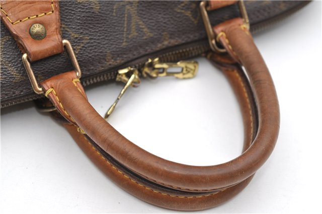 Authentic Louis Vuitton Monogram Alma Hand Bag M51130 LV 4367D