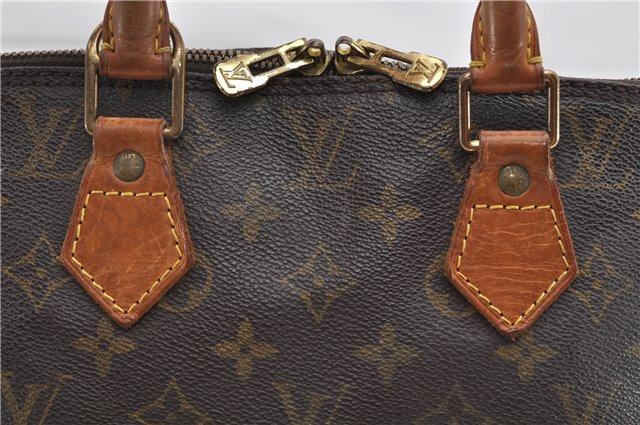 Authentic Louis Vuitton Monogram Alma Hand Bag M51130 LV 4367D