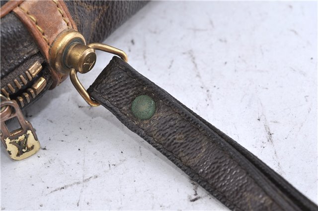 Auth LOUIS VUITTON Monogram Marly Dragonne GM Clutch Hand Bag M51825 LV 4368C