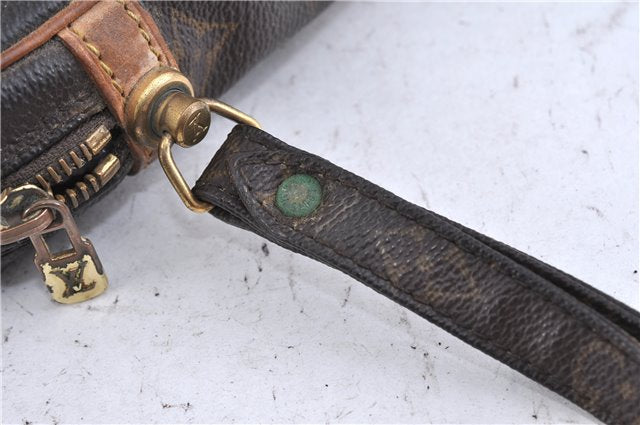 Auth LOUIS VUITTON Monogram Marly Dragonne GM Clutch Hand Bag M51825 LV 4368C