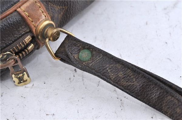 Auth LOUIS VUITTON Monogram Marly Dragonne GM Clutch Hand Bag M51825 LV 4368C