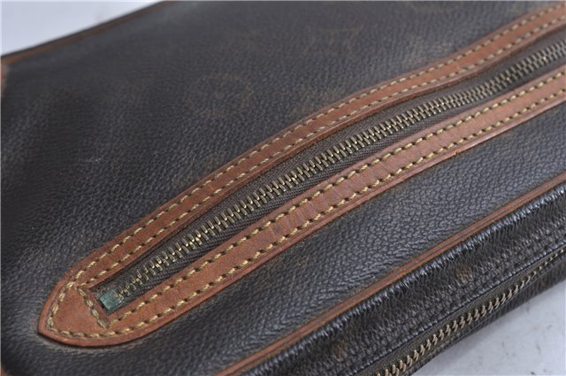 Auth LOUIS VUITTON Monogram Marly Dragonne GM Clutch Hand Bag M51825 LV 4368C