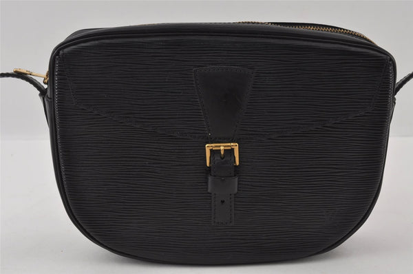 Authentic Louis Vuitton Epi Jeune Fille Shoulder Cross Bag Black M52152 LV 4368I