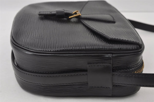 Authentic Louis Vuitton Epi Jeune Fille Shoulder Cross Bag Black M52152 LV 4368I