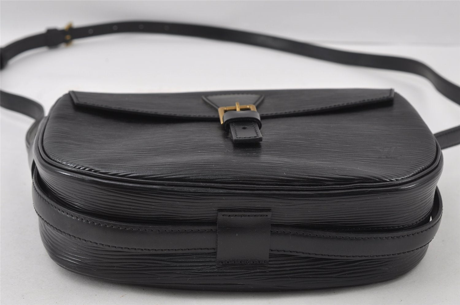 Authentic Louis Vuitton Epi Jeune Fille Shoulder Cross Bag Black M52152 LV 4368I