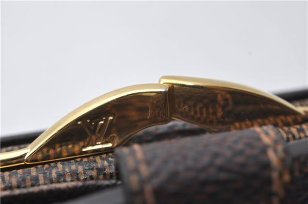 Auth Louis Vuitton Damier Porte Monnaie Billets Viennois Wallet N61664 LV 4369E