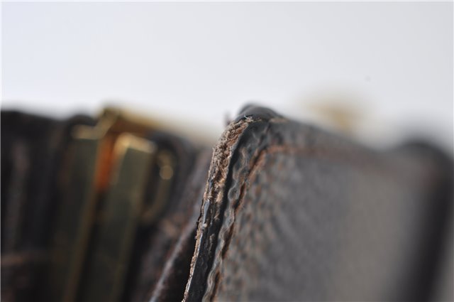 Auth Louis Vuitton Damier Porte Monnaie Billets Viennois Wallet N61664 LV 4369E