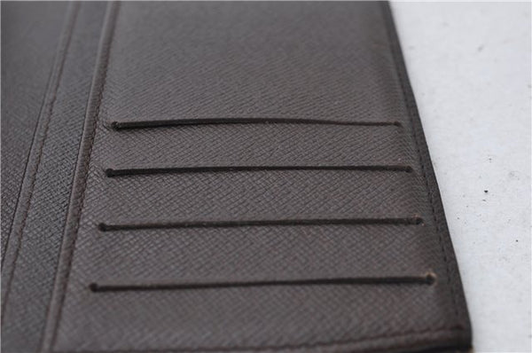 Auth Louis Vuitton Damier Porte Monnaie Billets Viennois Wallet N61664 LV 4369E