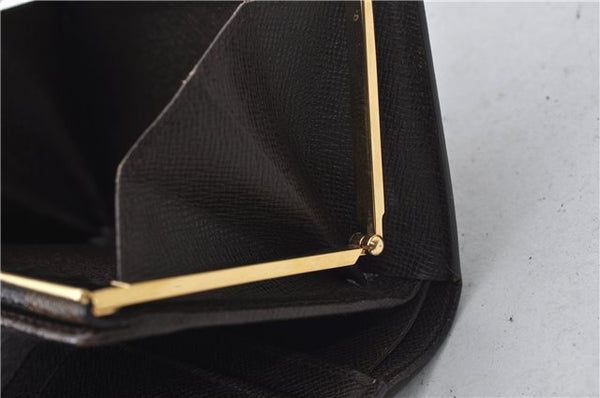Auth Louis Vuitton Damier Porte Monnaie Billets Viennois Wallet N61664 LV 4369E