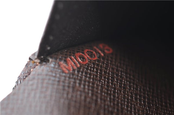 Auth Louis Vuitton Damier Porte Monnaie Billets Viennois Wallet N61664 LV 4369E