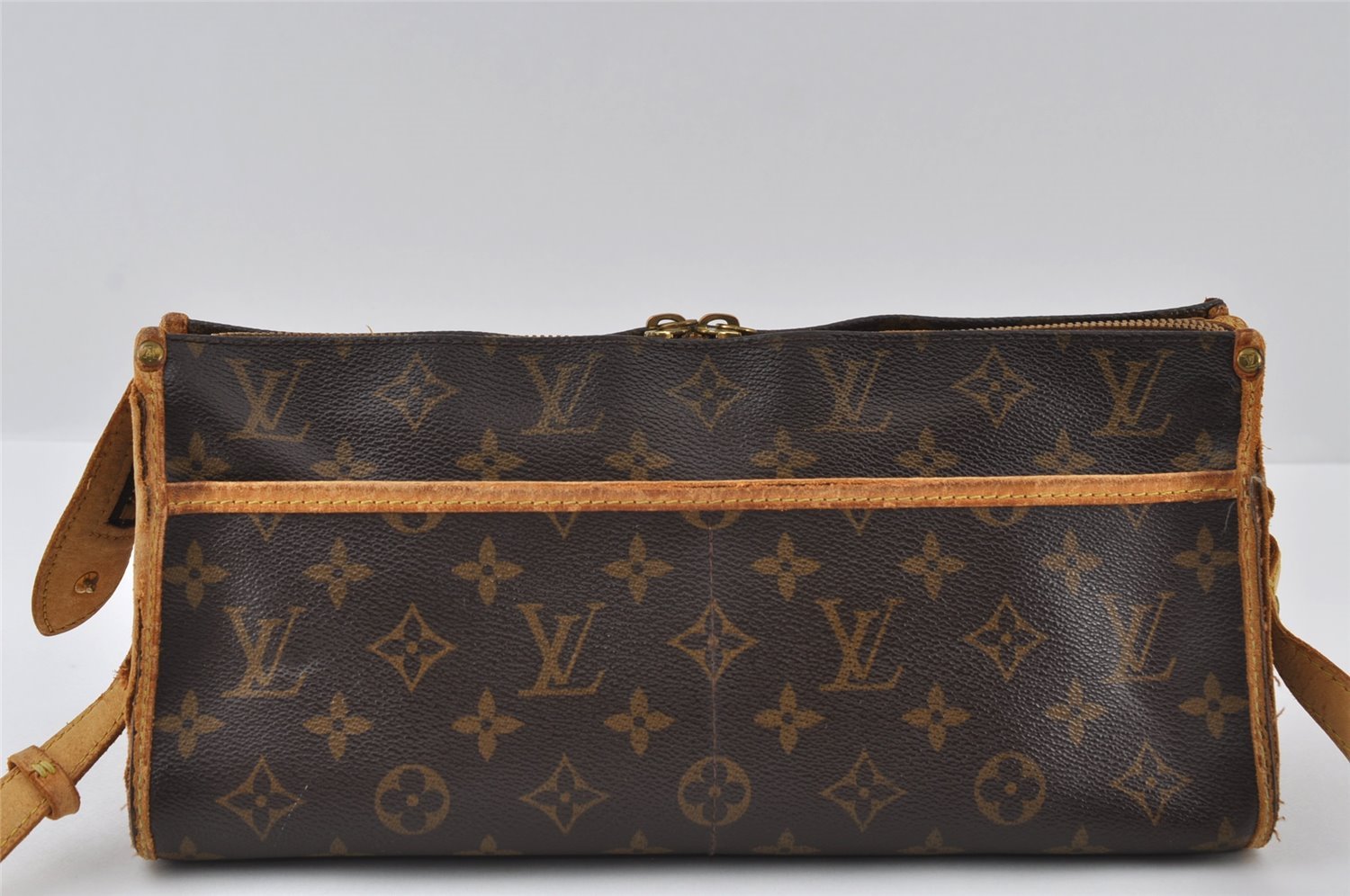 Authentic Louis Vuitton Monogram Popincourt Long Shoulder Bag M40008 Junk 4369I