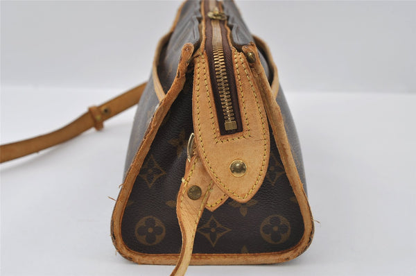 Authentic Louis Vuitton Monogram Popincourt Long Shoulder Bag M40008 Junk 4369I