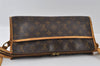 Authentic Louis Vuitton Monogram Popincourt Long Shoulder Bag M40008 Junk 4369I